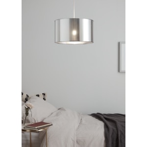 Lustra tip pendul, Argintiu, 42 W, 1 x E27 GoodHome Tectit Lustra tip pendul, Argintiu, 42 W, 1 x E27 GoodHome Tectit