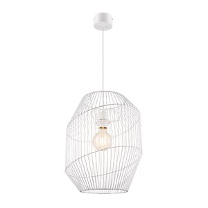 Lustra tip pendul, Alb, 42 W, 1 x E27 GoodHome Tsolma Lustra tip pendul, Alb, 42 W, 1 x E27 GoodHome Tsolma