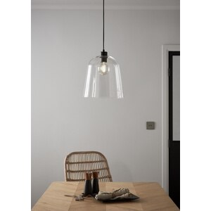 Lustra tip pendul, Transparent, 42 W, 1 x E27 GoodHome Calume Lustra tip pendul, Transparent, 42 W, 1 x E27 GoodHome Calume