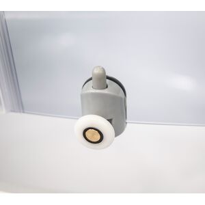 Cabina de dus cu hidromasaj VENUS, semirotunda, profil metalic, sticla securizata, 100 x 100 x 215 cm, alb Cabina de dus cu hidromasaj VENUS, semirotunda, profil metalic, sticla securizata, 100 x 100 x 215 cm, alb
