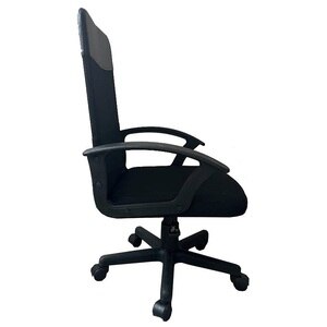 Scaun de birou operational Bodo, plastic si nylon, 56 x 55 x 92.5-104.5 cm, negru Scaun de birou operational Bodo, plastic si nylon, 56 x 55 x 92.5-104.5 cm, negru