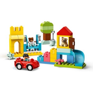LEGO DUPLO: Cutie Deluxe in forma de caramida 10914, 18 luni+, 85 piese LEGO DUPLO: Cutie Deluxe in forma de caramida 10914, 18 luni+, 85 piese