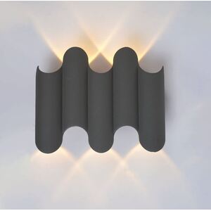 Aplica Led 5W 3000K 226Lm Ip65 Gri Aplica Led 5W 3000K 226Lm Ip65 Gri