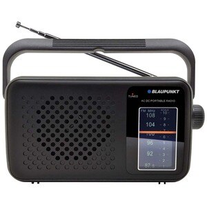 Radio portabil BLAUPUNKT PR8BK, FM, Jack 3.5mm, negru Radio portabil BLAUPUNKT PR8BK, FM, Jack 3.5mm, negru
