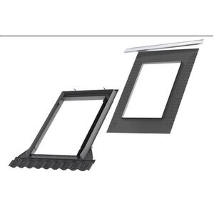 Rama etansare VELUX EDW 1000, 50 x 126 cm, gri antracit Rama etansare VELUX EDW 1000, 50 x 126 cm, gri antracit