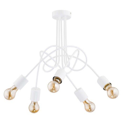 Lustra, Alb, 300 W, 5 x E27 Tango Lustra, Alb, 300 W, 5 x E27 Tango