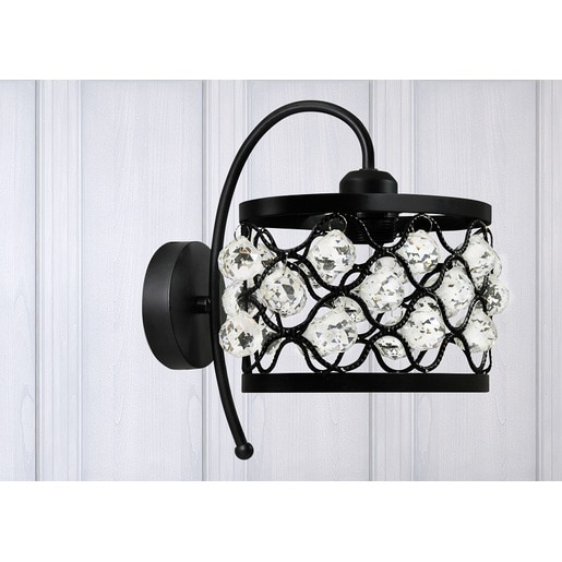 Aplica de perete POLUX Vejle, bec incandescent, E27, 20W, negru Aplica de perete POLUX Vejle, bec incandescent, E27, 20W, negru