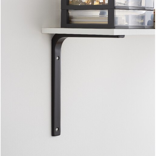 Consola raft FORM, otel, 25 x 30 cm, negru Consola raft FORM, otel, 25 x 30 cm, negru