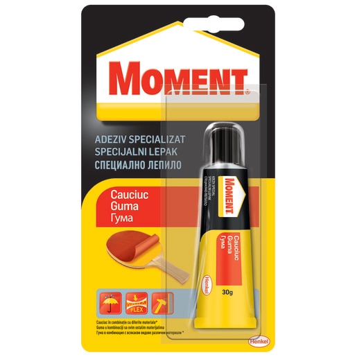 Adeziv pentru cauciuc MOMENT, 30 g Adeziv pentru cauciuc MOMENT, 30 g