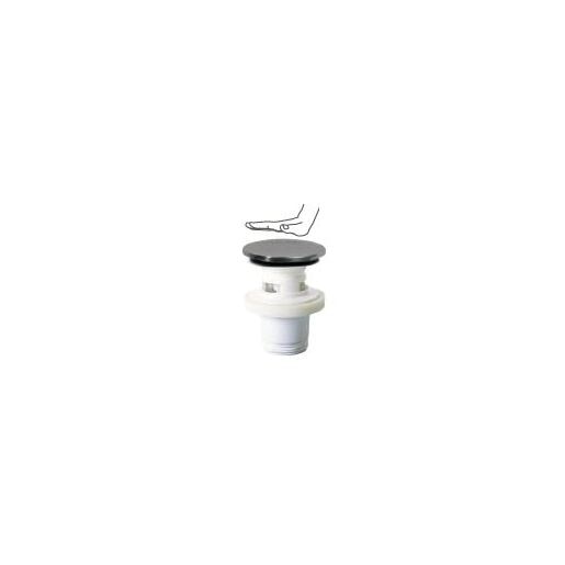 Ventil pentru lavoar WIRQUIN quick-clack, racord 1, 1/4, argintiu Ventil pentru lavoar WIRQUIN quick-clack, racord 1, 1/4, argintiu
