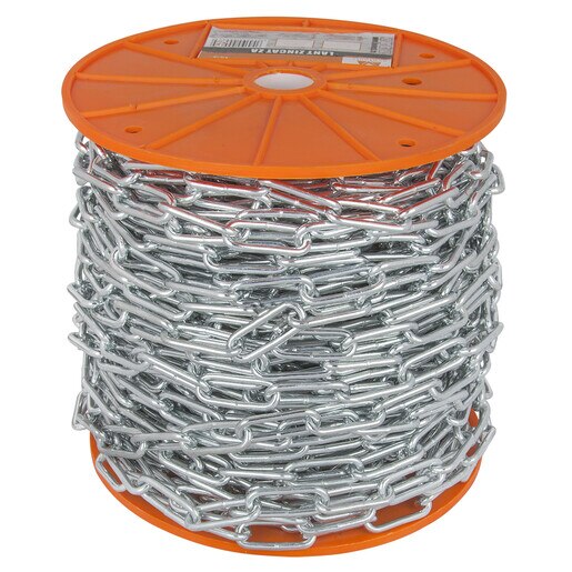 Lant zincat EVOTOOLS, za scurta, diametru 2 mm, 100 m Lant zincat EVOTOOLS, za scurta, diametru 2 mm, 100 m