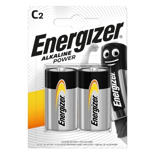 Baterii alcaline C ENERGIZER, 2 bucati Baterii alcaline C ENERGIZER, 2 bucati