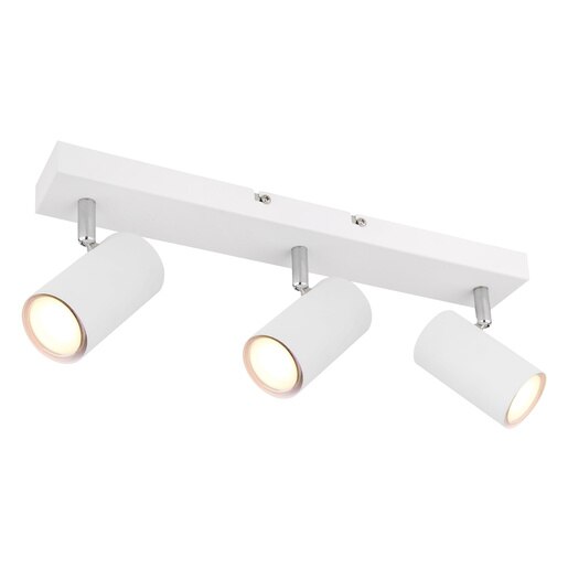 Spot Led Alb Metal 3X 35W Gu10 Spot Led Alb Metal 3X 35W Gu10