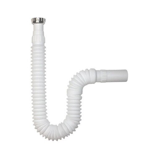 Sifon pentru chiuveta, extensibil si flexibil, 32 mm, alama, crom Sifon pentru chiuveta, extensibil si flexibil, 32 mm, alama, crom
