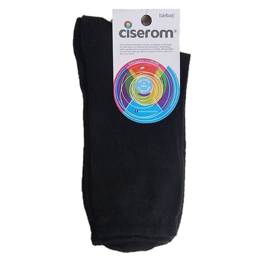 Sosete CISEROM, marimea 44-45, negru Sosete CISEROM, marimea 44-45, negru