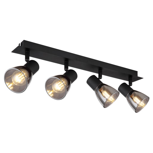 Spot Met Negru Mat 500X70X150 40W Spot Met Negru Mat 500X70X150 40W