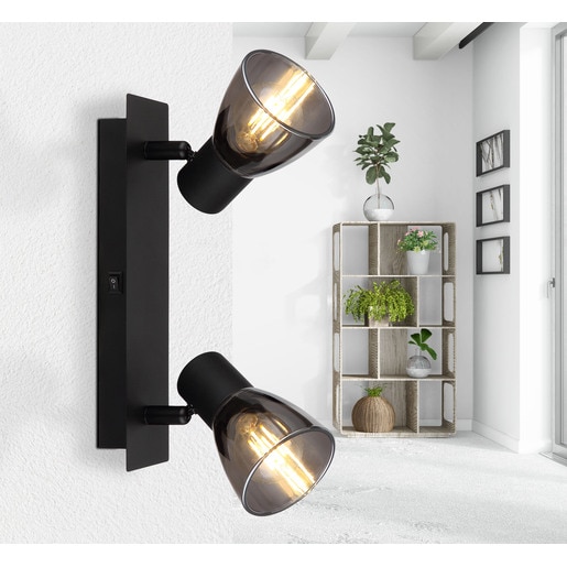 Spot Met Negru Mat 250X70X155 40W Spot Met Negru Mat 250X70X155 40W