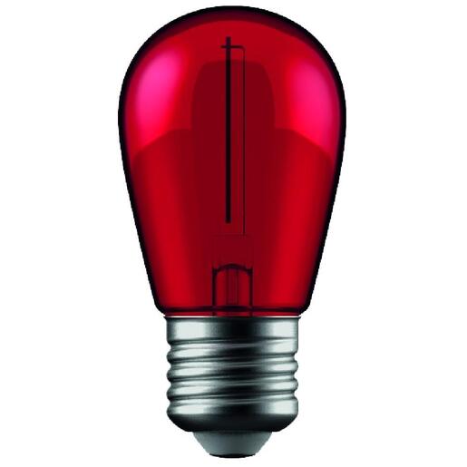 Bec LED AVIDE ABDLS44F-1W-R, 1W, E27, 50lm, rosu Bec LED AVIDE ABDLS44F-1W-R, 1W, E27, 50lm, rosu