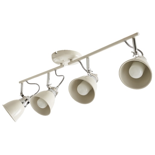 Spot COLOURS Hippolyta, E14, 4 x 28W, ivoire Spot COLOURS Hippolyta, E14, 4 x 28W, ivoire