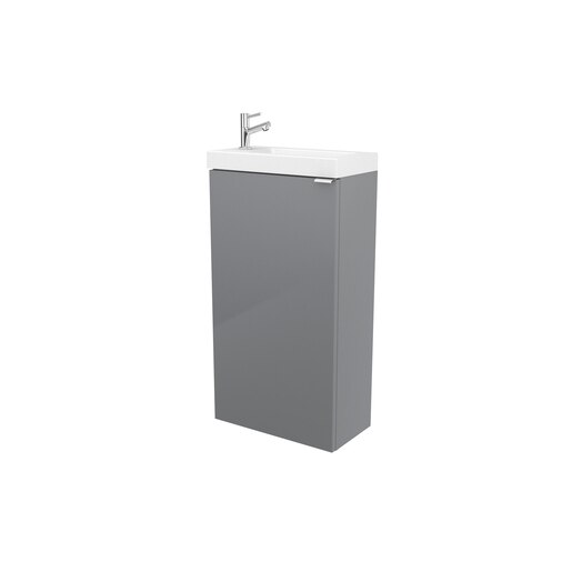 Masca lavoar GoodHome Imandra, 44 x 23 x 79 cm, gri Masca lavoar GoodHome Imandra, 44 x 23 x 79 cm, gri