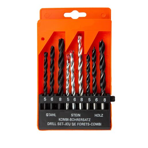 Set burghie Pt Beton Metal Lemn, 9 Buc Sparta Set burghie Pt Beton Metal Lemn, 9 Buc Sparta