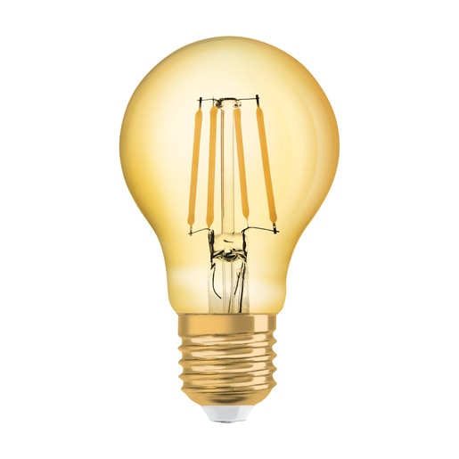 Bec LED decorativ, Osram, E27, 4W, 2400K, auriu Bec LED decorativ, Osram, E27, 4W, 2400K, auriu
