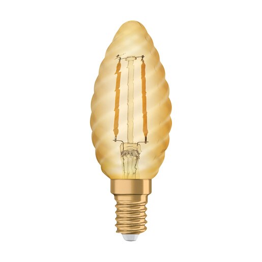 Bec LED decorativ, Osram, E14, 2.5W, 2400K, BW35, auriu Bec LED decorativ, Osram, E14, 2.5W, 2400K, BW35, auriu