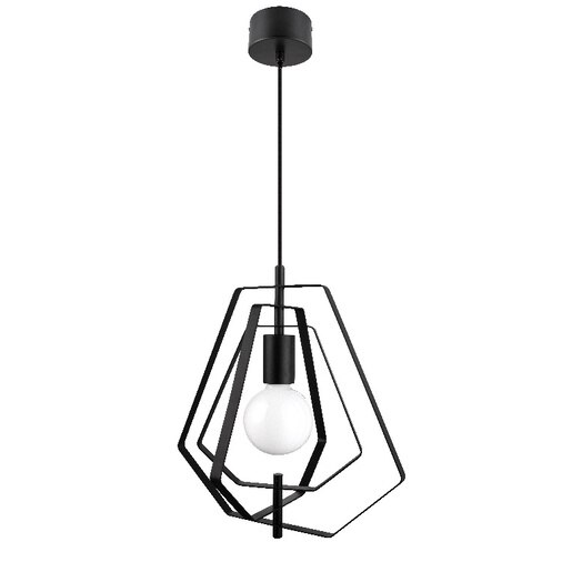 Pendul, negru, 1 x 42 W GoodHome Nedoki Pendul, negru, 1 x 42 W GoodHome Nedoki