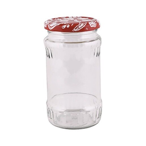 Borcan cu capac, 720ml, sticla, transparent, 6buc Borcan cu capac, 720ml, sticla, transparent, 6buc