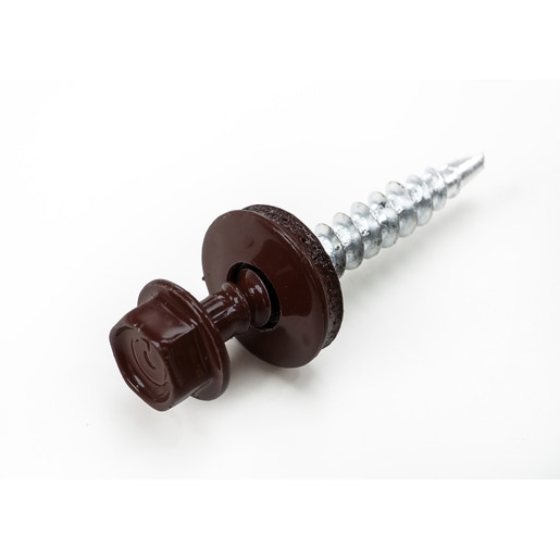 Surub autoforant, 4.8 x 35 mm, maro, 50 buc Surub autoforant, 4.8 x 35 mm, maro, 50 buc