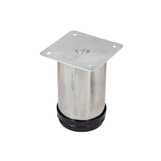 Picior mobilier reglabil, inox, 10 cm, alb Picior mobilier reglabil, inox, 10 cm, alb