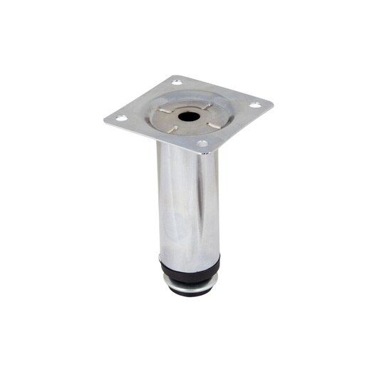 Picior mobilier reglabil, otel, 8 cm, alb Picior mobilier reglabil, otel, 8 cm, alb