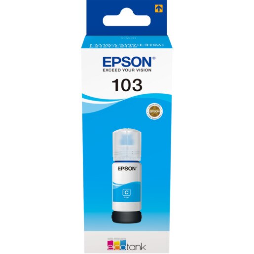 Cerneala originala EPSON 103 EcoTank C13T00S24A, cyan Cerneala originala EPSON 103 EcoTank C13T00S24A, cyan